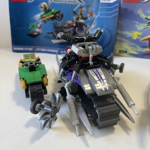 LEGO Ninjago 70733 Blaster Bike & 70722 Attacco Overborg con Manuale No Minifigures - Foto 2 di 24