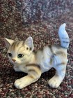 Vintage Japan Cat Figurine Ceramic Mid Century 1950s — photo 2