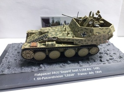 1/43, Cheetah Flakpanzer Tank, 1st S_ Leibstandarte Div, Normandy 44, New (53)