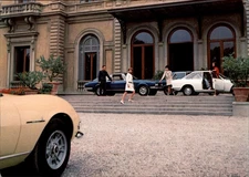 Palazzo Dei Congressi Firenze Fiat vintage postcard b941