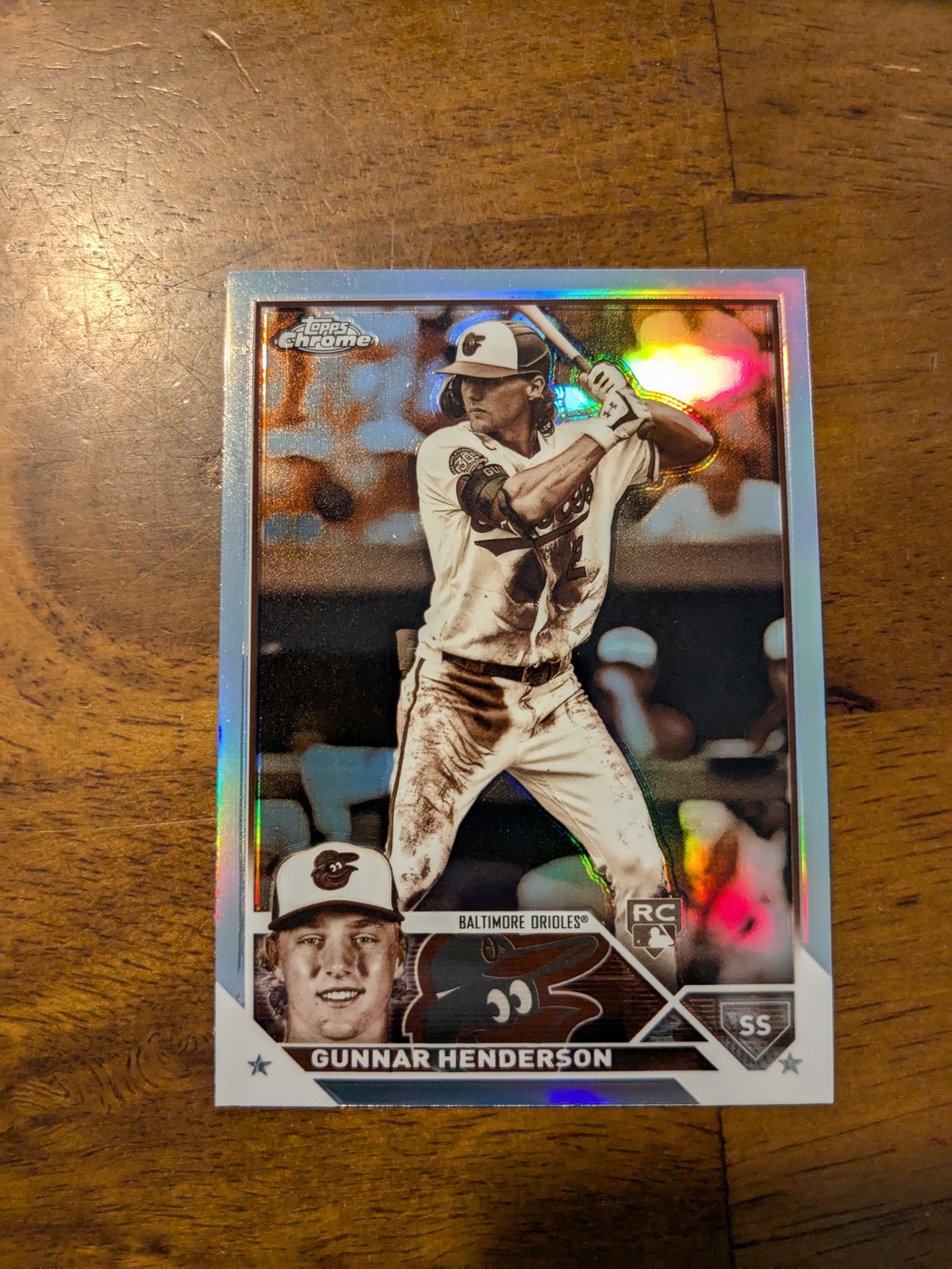 2023 Topps Chrome #2 Gunnar Henderson Sepia Refractors