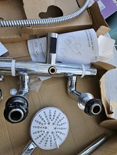 Mira Atom Ev Chrome  Effect Thermostatic  Bar Mixer Shower