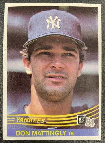 1984 Donruss Don Mattingly #248 Rookie Card - Looks Better in Person