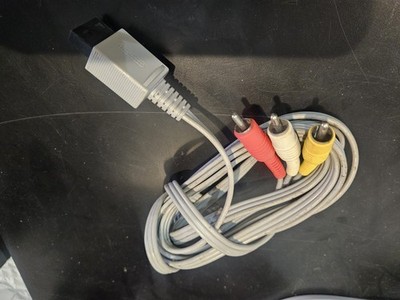 Genuine Nintendo RVL009 AV Cable - Gray