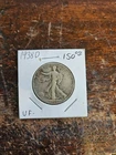 1938 Walking Liberty Silver Half Dollar 50C Silver 100