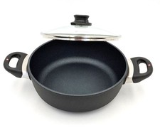 Swiss Diamond Antihaft-Bräter Kasserolle mit Glasdeckel 24cm 3 Liter XD6824IC 