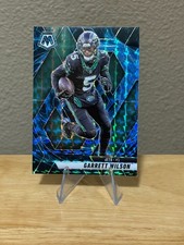 2025 GARRETT WILSON PANINI MOSAIC GENESIS CASE HIT SSP #23 NEW YORK JETS