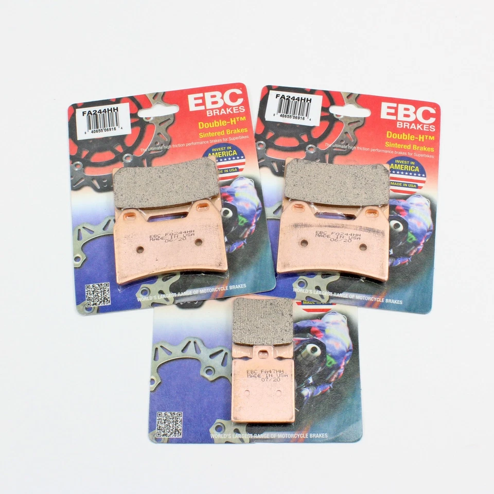Brake Pads EBC HH Sintered Set for 1999 - 2002 Ducati 748 SP Front & Rear - Image 3 of 3
