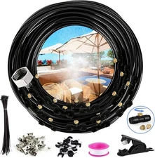 Misters for Outside Patio, Outdoor Misting Cooling System, 50Ft(15M) Misting... 