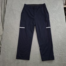 Fedex Pants Men  s 32Rx31 Stan Herman Image Authority Blue Reflective Pockets