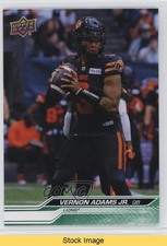 2024 Upper Deck CFL Green Vernon Adams Jr #1 READ 1u6