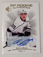 2021-22 SP ROOKIE AUTHENTICS GOLD AUTO RASMUS KUPARI # 113
