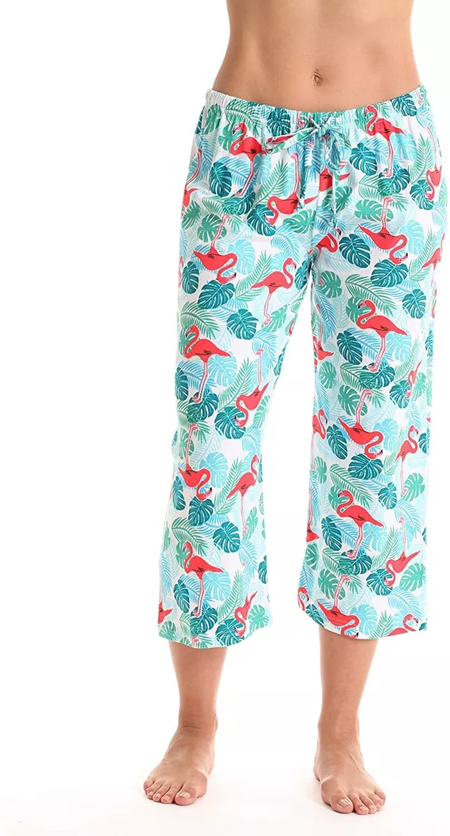 Just Love 100% Cotton Women Pajama Capri Pants Sleepwear