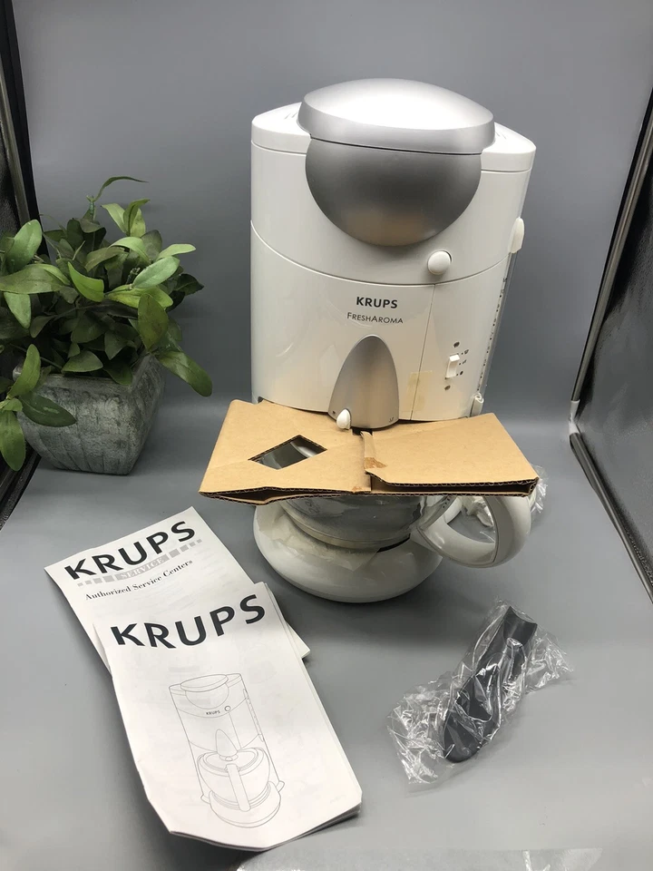 Krups Fresh Aroma Cafe Line Grinder/Brewer Coffee Maker NOS F619 - Image 3 of 4