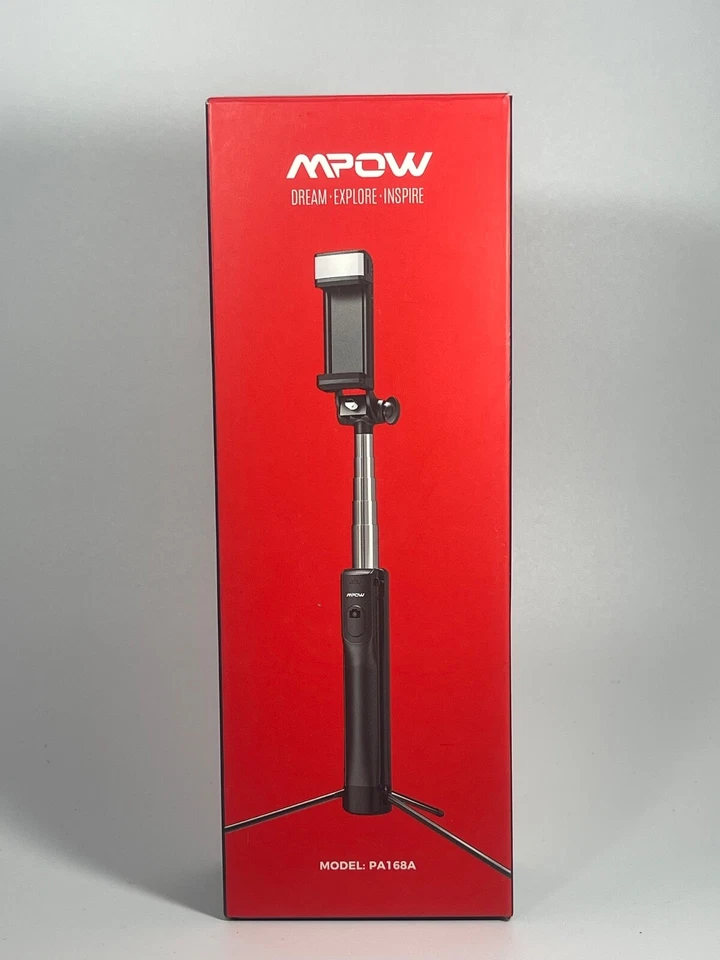 Mpow PA168A 3 in 1 Tripod Selfie Stick with Bluetooth Remote - Image 2 of 4