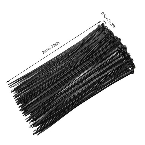 1000 Pcs Zip Wire Ties Self- Locking Zip Ties Self- Locking Cableties - Picture 3 of 12