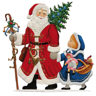 WILHELM SCHWEIZER GERMAN ZINNFIGUREN Holiday Friends 4 W x 4 H