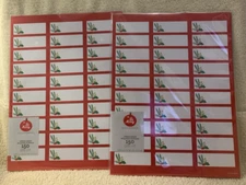 300 Pc Gartner Studios Be Merry HOLLY Address Labels (Sealed) - NEW