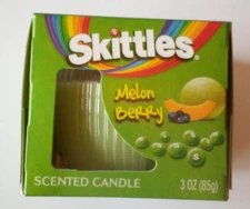 Skittles Scented Candle Melon Berry Unopened 3oz Home Decor Fragrance Scented