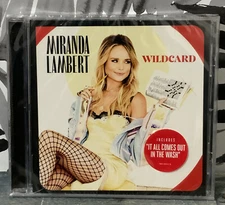 💥 Wildcard Miranda Lambert (CD) 🆕👌‼️Cracked Case
