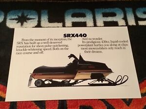 80 Yamaha Srx 440 Snowmobile Cartel Vintage Sled Srx440d Ebay