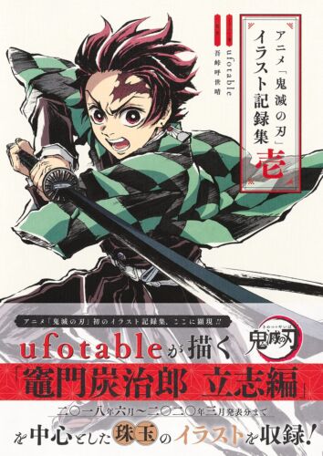 Demon Slayer Kimetsu No Yaiba Anime Illustration Records Vol 1 Comic Art Book Ebay