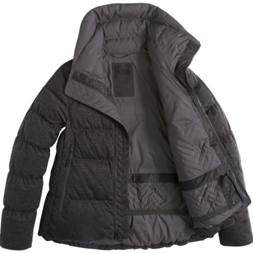 Womens The North Face Cryos Wool 800 Down Puffer Jacket Tnf Dark Gray M For Sale Online Ebay