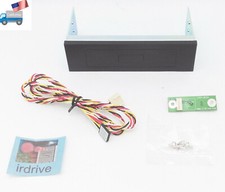 Black 5.25" PC Secure Wireless Link IrDA Infrared Interface Drive Bay Adapter