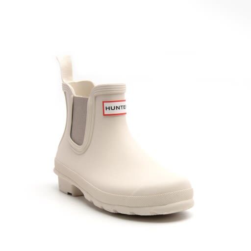 Hunter Original Chelsea Women's Rain Boots, Ivory, W11 | eBay
