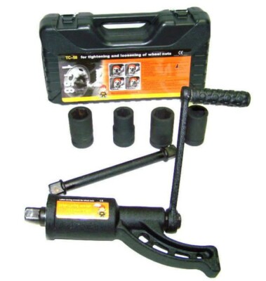 1'' dr  Torque Multiplier Labor Saving Wrench Lug Nut Hand Impact Wrench 4 socket