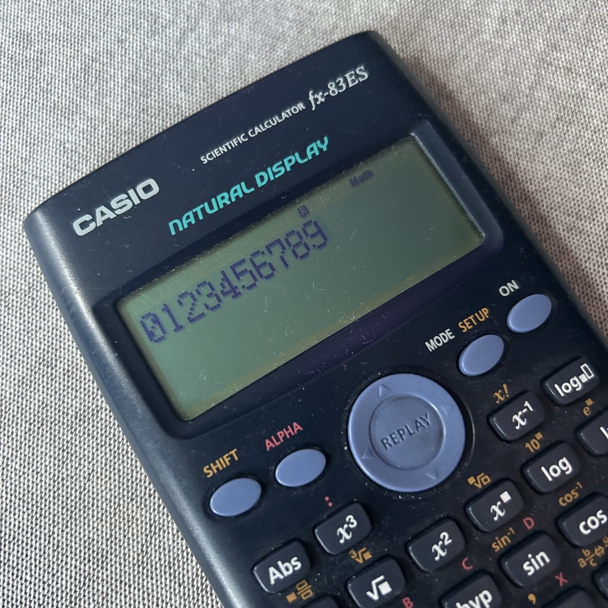 Casio FX-83GT Plus Scientific Calculator With Cover Good for