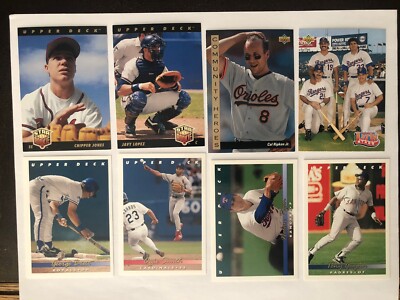 1993 Upper Deck Baseball Card Singles - Buy 1 - Get 1 free - List in Description