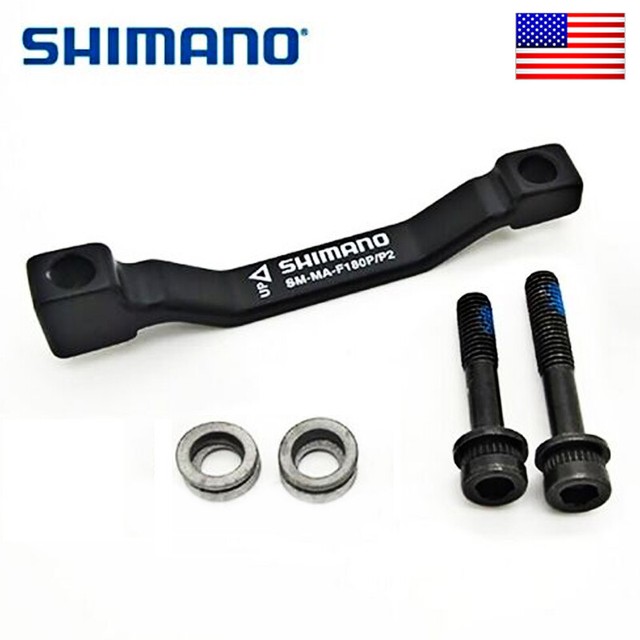 Shimano SM-MA-F180P/P2 Front Post Mount Disc Brake Adapter - 180mm Rotor (New, No Box)