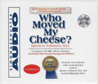 SPENCER JOHNSON - Who Moved My Cheese? - NEW CD Audio - Dealing with Change