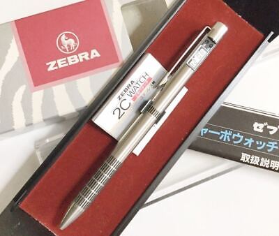 Zebra Shabo Watch 2Cwatch 2-Color Ballpoint Pen Digital With Zebra Shabo Watch 2Cwatch 2-Color Ballpoint Pen Digital With