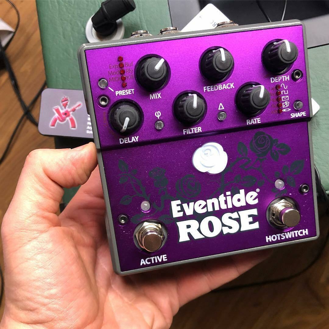 Eventide 1192000 Rose Modulated Delay Guitar Effects Pedal for 