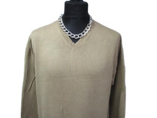MENS EDDIE BAUER V-NECK JUMPER SIZE L / REF GP02949 