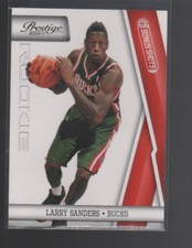 LARRY SANDERS 2010-11 PANINI PRESTIGE BONUS SHOTS RED ROOKIE CARD #165  /499