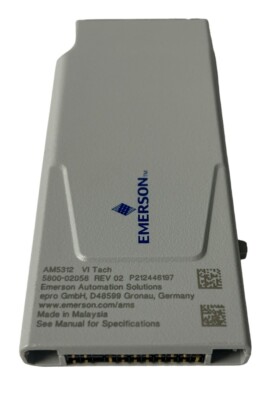 New Emerson AM5312 VI TACH Charm Terminal Block AMS Asset Monitor DELTA V