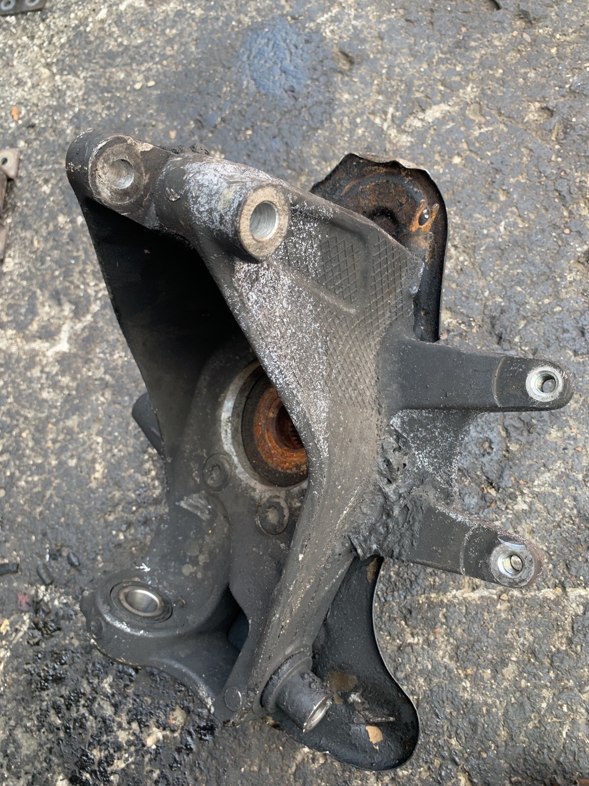 08+ Audi R8 Gallardo Spindle Rear Passenger Right W Hub Knuckle