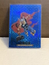 2024 1992 Marvel Masterpieces Platinum Blue Traxx #92 Thor Nice