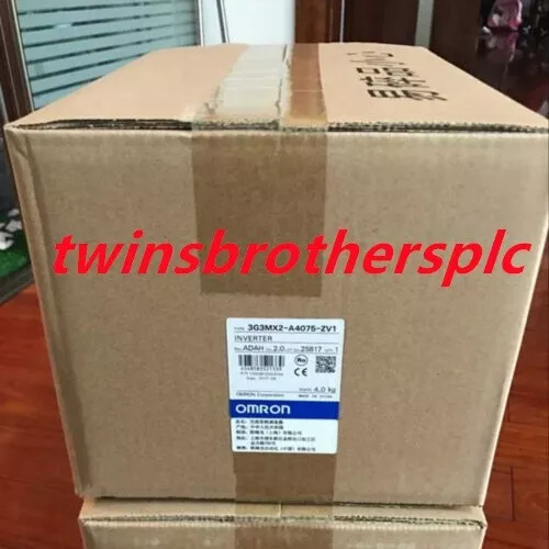 New In Box Original Omron 3G3MX2-A4075-ZV1 Inverters PLC 3G3MX2-A4075-ZV1