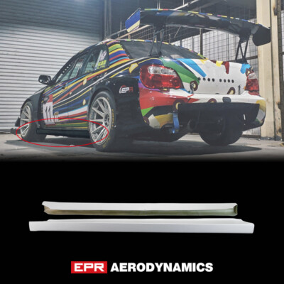 For Subaru Impreza 9 Gen GDB F VTXC Style Fiber Glass Wide Side Skirt Extension