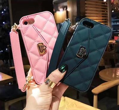 For iPhone 11 12 13 14 15 16 Pro Max 3D Handbag Silicone Back