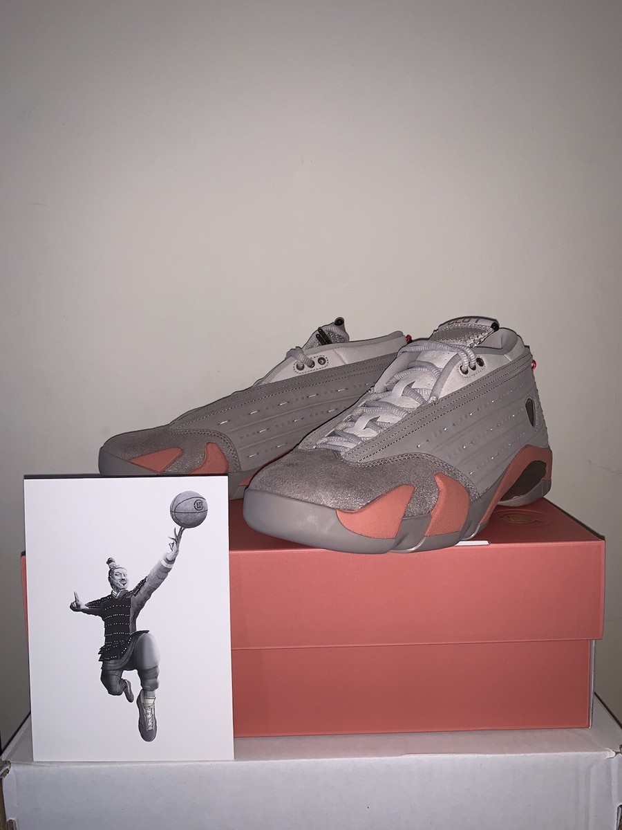 Air Jordan 14 Retro Low Terracotta X Clot Size Uk 8 | eBay UK