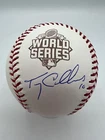 Terry Collins Autographed 2015 World Series Baseball (JSA)