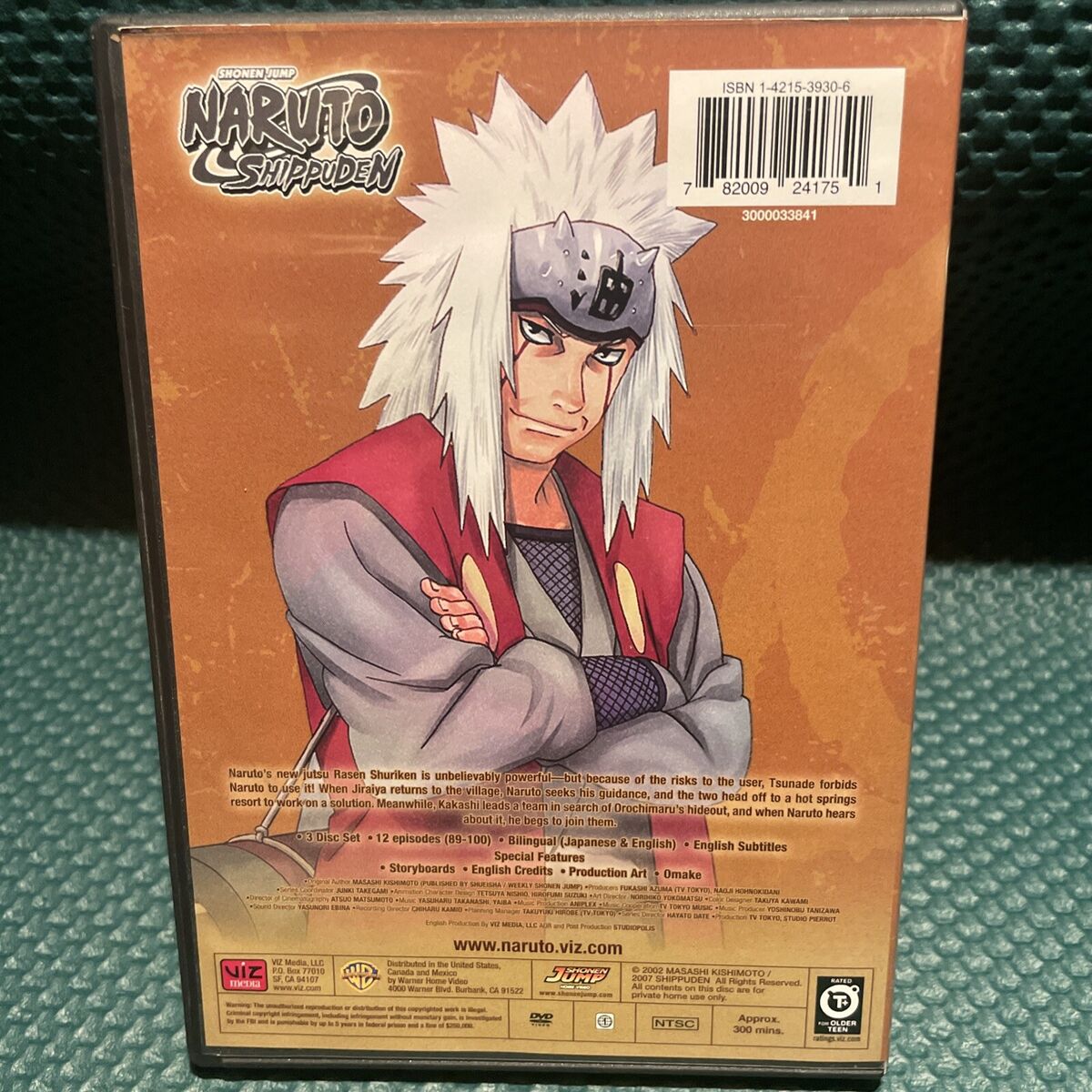 PACK NARUTO VOL. 8 (QTD: 5) - - - DVD