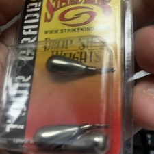 Strike King TG Tungsten Drop Shot Weights Eco-Friendly Finesse Rig Weights 1/4oz