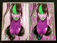 Extinction Highway Punchline Homage HAHA Purple Variant Set Surtur Signed + COA