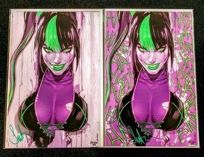 Extinction Highway Punchline Homage HAHA Purple Variant Set Surtur Signed + COA